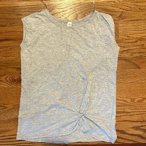 Ivivva girls grey heather workout tank